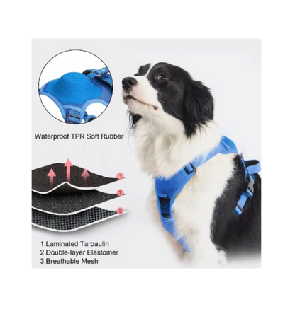 Pet Harness with Retractable Leash