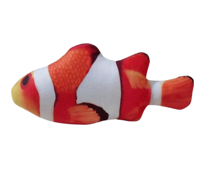 Flopping Interactive Fish Plush Toy